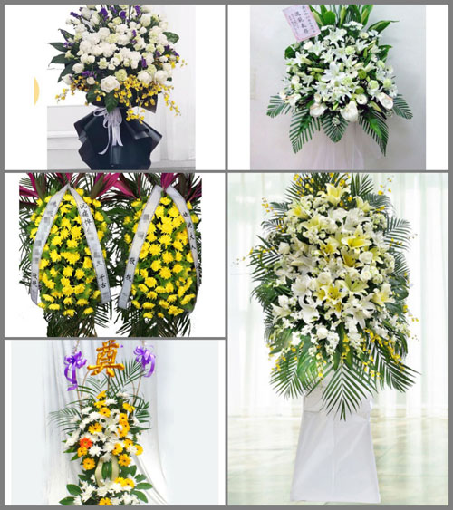 福建龙岩漳平市灵地乡赤坂场村白事花篮预定